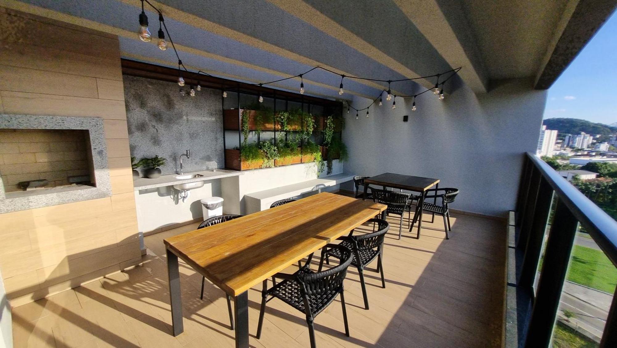 Apartamento Joinville Saguacu - Piscina Incrivel Dış mekan fotoğraf