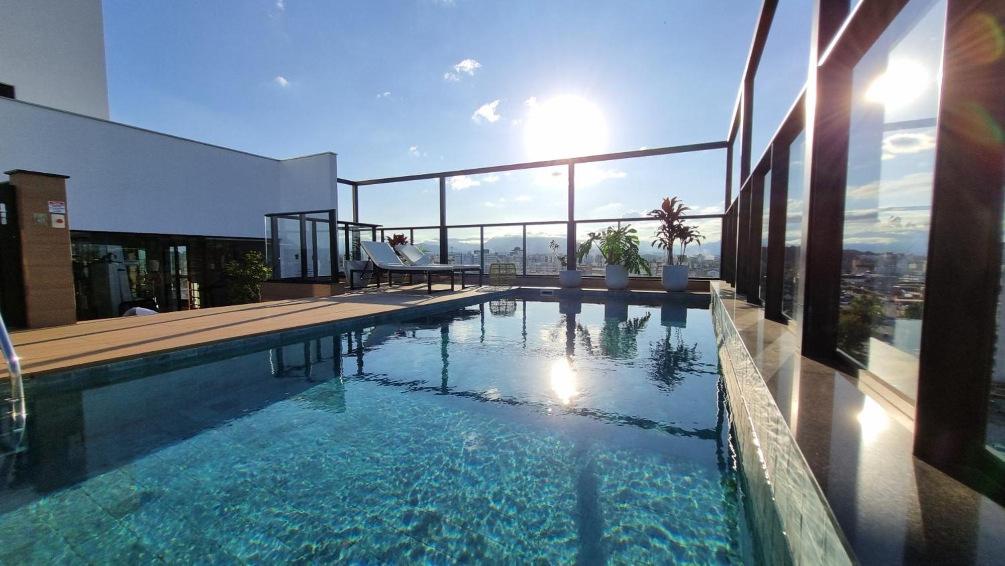 Apartamento Joinville Saguacu - Piscina Incrivel Dış mekan fotoğraf