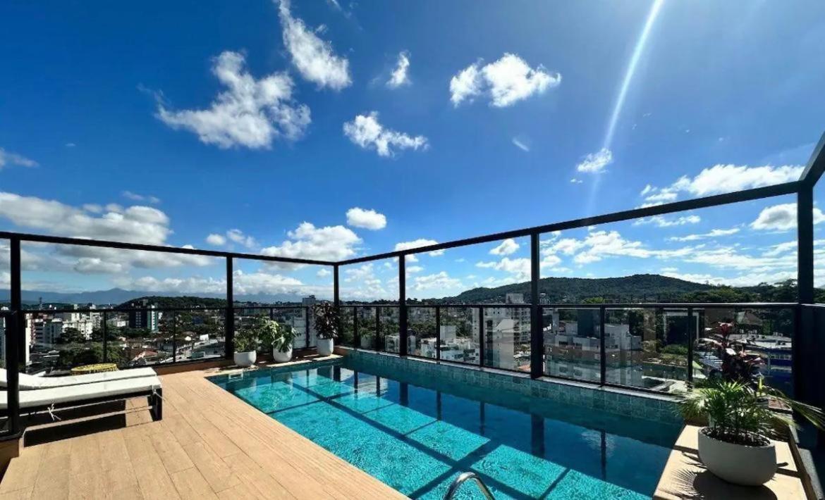 Apartamento Joinville Saguacu - Piscina Incrivel Dış mekan fotoğraf